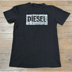 DIESEL T Foil T-Shirt Crew Neck Short Sleeve Tee - Women's Size M